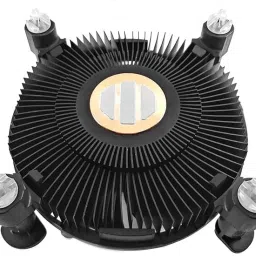 VOOCME Processer CPU Fan BLACK ALUMINIUM HEAT SINK for zebronics h61 mother boards Cooler-picture-18