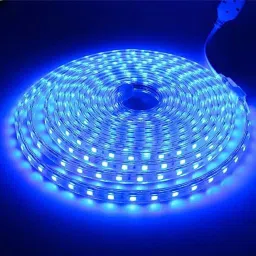 1200 LEDs 5 m Blue Steady Strip Rice Lights-28