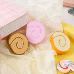 nitexa Cookie Shape Eraser Non-Toxic Eraser image 2