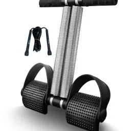 BLACK DOUBLE WITH BLACK PENCIL ROPE Ab Exerciser-image-1