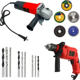 HGCM964M3 4"inch Angle Grinder with 13mm Power Drill Machine and 5Pcs Wheels Angle Grinder-picture-28