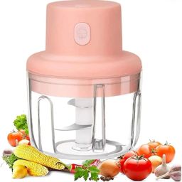 Garlic chopper with surprise gift Electric Vegetable & Fruit Chopper-image-26