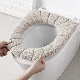 Cotton Toilet Seat Cover-image-4