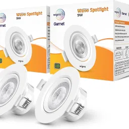 Wipro Garnet 9w Wave Spotlight, Warmwhite (Pack of 2) Ceiling Light Ceiling Lamp-19