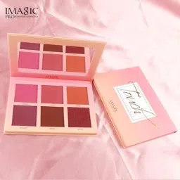 imagic Blush Makeup Red disk 6 Colors Professional Cheek Blush High Quality 8 ml image 3