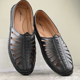 Lightweight Comfort Summer Trendy Walking Outdoor Stylish Training Daily Mojaris For Men-image-15