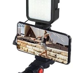K V ELECTRONICS LED Light Vloging Mobile Tripod Kit-image-86