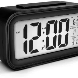Digital Black Clock-20
