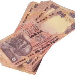 Children's Pretend Play Money Set: 100 Fake Rs 10 Notes for Imaginative Play Gag Toy-23