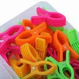RAINBOW HEAVY DUTY VERY STRONG CLIP WITH UNIQUE DESIGEN Plastic Cloth Clips-25