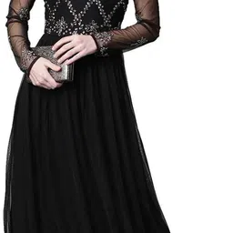 street9 Women Gown Black Maxi/Full Length Dress-picture-35