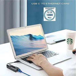 techut Type-c to Lan Ethernet RJ45 Gigabit 10/100/1000 Mbps Ethernet Adapter Plug N Play - MAC, Windows, Linux, MacOS Sierra, Android Supported Lan Adapter image 4