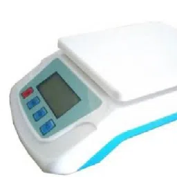 MSNL Compact Scale With Backlight 30 kg with Adaptor Digital Multi-Purpose Kitchen Weighing Scale (TS500) WHITE Weighing Scale (White) Weighing Scale image 2