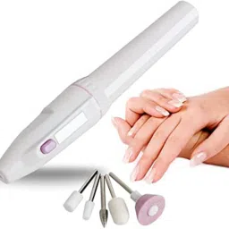 5 in 1 Nail Art Tip Electric Manicure Toenail Drill File Tool Grinder Polisher-image-35