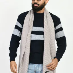 Life and style Striped Men Muffler-image-10