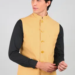 peter england Solid Men Waistcoat-picture-8
