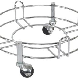 Heavy Stainless Steel Cylinder Trolley with Heavy Wheels | Gas Trolly / Cylinder Stand Gas Cylinder Trolley-28