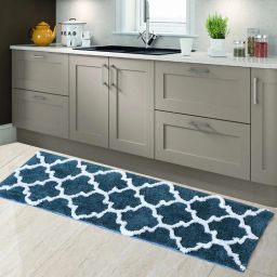 Blue Polyester Runner-2