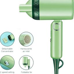 MMTELECOMM Travel Ready Hair Dryer with Safe Design and Strong Motor Hair Dryer-image-18