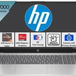 HP 15s Backlit Keyboard AMD Ryzen 3 Quad Core 7320U - (8 GB/512 GB SSD/Windows 11 Home) 15-fc0026AU Thin and Light Laptop-image-79