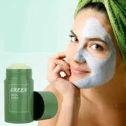 GREEN TEA FACE MASK STICK FOR BLACK HEAD REMOVAL PACK OF Face Shaping Mask-image-40