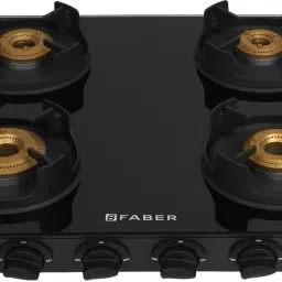 Onyx 4BB BK CI Glass Manual Gas Stove-image-38