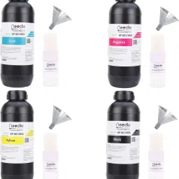 Needle 4x1kg Ep 001/003 for L3110 L3150 L3250 L3252 L3115 L3116 L3101 Printers Black + Tri Color Combo Pack Ink Bottle-26