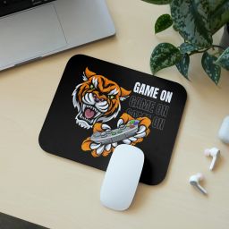 Zipcartz Professional Game On Tiger Face Mousepad for Laptop & PC | Thick & Stable, Non Slip Base Mousepad-image-33