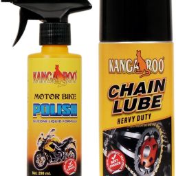 CHAIN LUBRICANT SPRAY & MOTORBIKE POLISH Combo-image-22