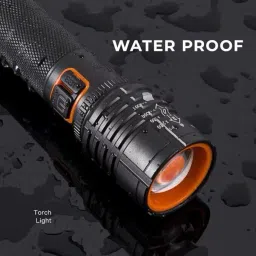 sument M 035 (ZOOMABLE METAL)5 Modes Flashlight, Super Bright Cree T6 LED Torch image 2