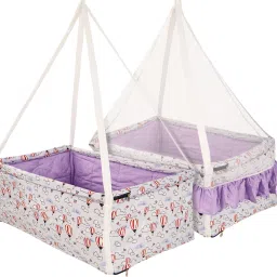 Newborn Baby Swings Hanging Cradle for Baby with Mosquito Net Baby Cradle Swing-14