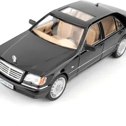 1:24 Mercedes Benz S-W140 320SEL Alloy Car Model Sound and Light Pull Back Toy-picture-17