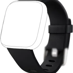 CellFAther Sport Band Compatible with Fitbit Versa/Fitbit Versa 2/Fitbit Versa Lite Edition, Soft Silicone Strap Wristband Versa Smart Fitness Watch-Black (Watch Not Included) Smart Band Strap-picture-24