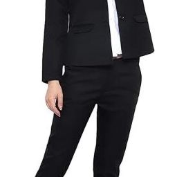 Women Solid Single Breasted Casual, Festive, Formal, Party, Sports, Wedding, Lounge Wear Blazer-image-63