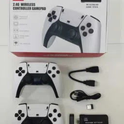 Confiavel U9 4K Ultra HD Gamestick with 2 Wireless Controller 64 GB with Tekken 3, Cadillacs and Dinosaurs, Mario, Road Fighter, Other Retro Games-picture-23