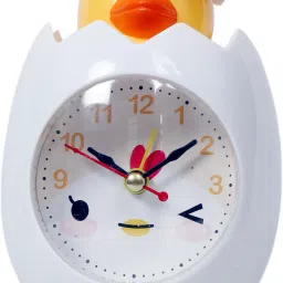 Analog Yellow Clock-0