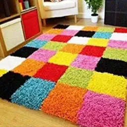Multicolor Polyester Carpet-11