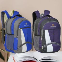Large 45 L Laptop Backpack UC-1061 Pack of 2 combo Bag office/school/college Waterproof Backpack-image-86