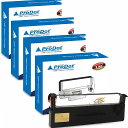 PRODOT DMP Ribbon Cartridge Compatible with EPSON ERC 27 Dot Matrix Printer, Pack of 04 Black Ink Cartridge-image-41