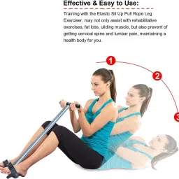 livox Double Spring Tummy Trimmer| Pull Reducer for Arms, Waist, Abdomen,Hips and Legs Ab Exerciser image 4