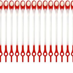 JIALTO No tie Shoe Laces Adults Stretch Silicone Elastic Laces No Tie T-Red Shoe Lace-24