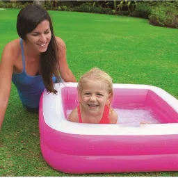 always sporty BOX POOL PINK_123 Inflatable Swimming Pool image 2