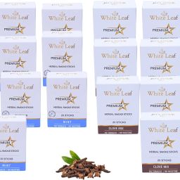Ayurvedic Herbal No Tobacco Cigarette Mint, Clove Flavoured With Ayurvedic Herbs Smoking Cessations-image-27