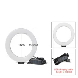 Wanzhow THE BEST Big Selfie LED Ring Light 3 Light Modes Brightness Level Dimmable LED Camera Ring Light for Photo and Video,Rotatable Universal Phone Holder: Easily rotate phone holder to any ideal angle. Compatible with almost every smart phones,Dual colour option is available white and warm white in LED Ring Light, A professional LED video light. 26cm Ring Lamp Flash Led Light USB Photography Lighting Lamp for Camera Smartphone Studio live streaming.BEST SELIFIE RING LIGHT FOR WHO LOVE TAKING PHOTO AND VIDEO Ring Flash image 3