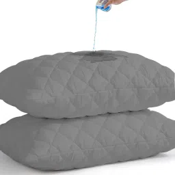 Quilted Poly Fiber Filled Zipper Standard Size Pillow Protector-picture-23