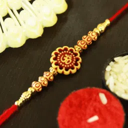 Designer Alok_S1_091 Assorted Rakhi, Chawal Roli Pack Set-image-64