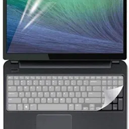 VEDRID Combo of 15.6 inch Laptop Screen Guard and Key Guard Combo Set-14