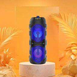 FRONY DJ Box 50w Speaker 2000mAh battery & FM Radio with Mic Bluetooth speakerQW190 50 W Bluetooth Party Speaker-image-46