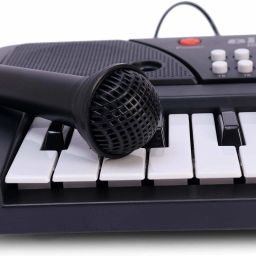 toyvala BF-430 A1 Piano Keyboard Toy with Microphone & Sound Recording Function Analog Portable Keyboard image 3