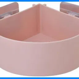 Self Adhesive Multi-Purpose Wall Hanging BATHROOM floating Shelf Plastic Wall Shelf-image-45